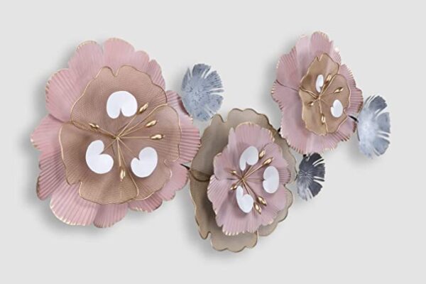 Artistic Modern Floral Metal Frame for Wall Decoration