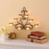 Luxury metal wall sconce for tealight candles and decoration