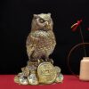 Decorative Owl Statue Symbolizing Prosperity and Wisdom