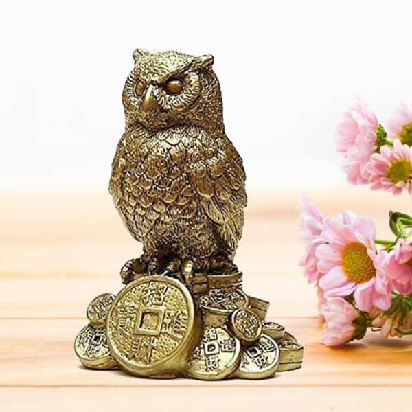 Designer Owl Statue for Intelligent and Prosperous Vibes