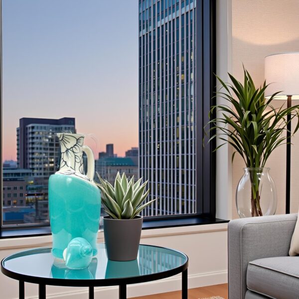 Eco-friendly ceramic oil container with leak-proof design