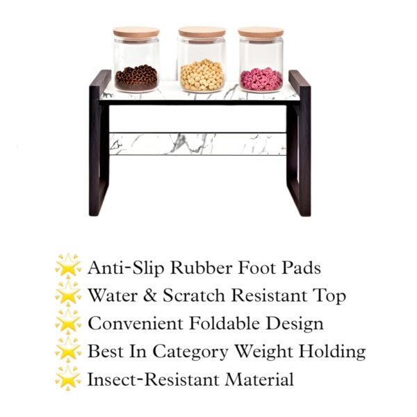 Compact Wooden Dish Rack for Small Kitchens