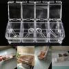 Acrylic spice jar set for clean and organized kitchen space