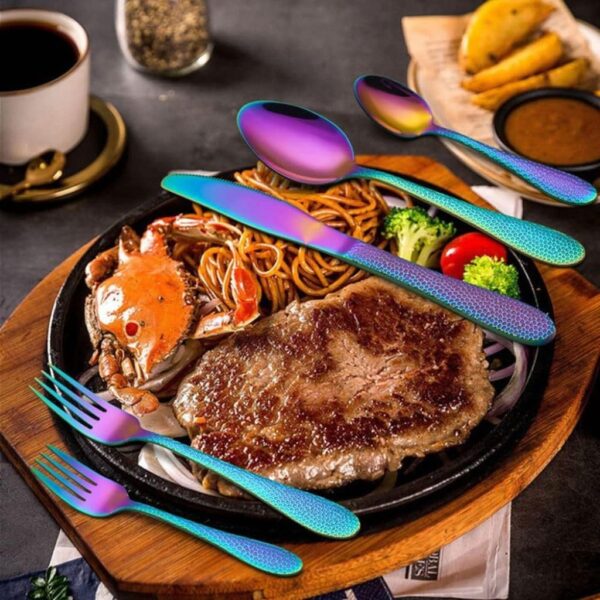 Classic dining cutlery set made of high-quality stainless steel