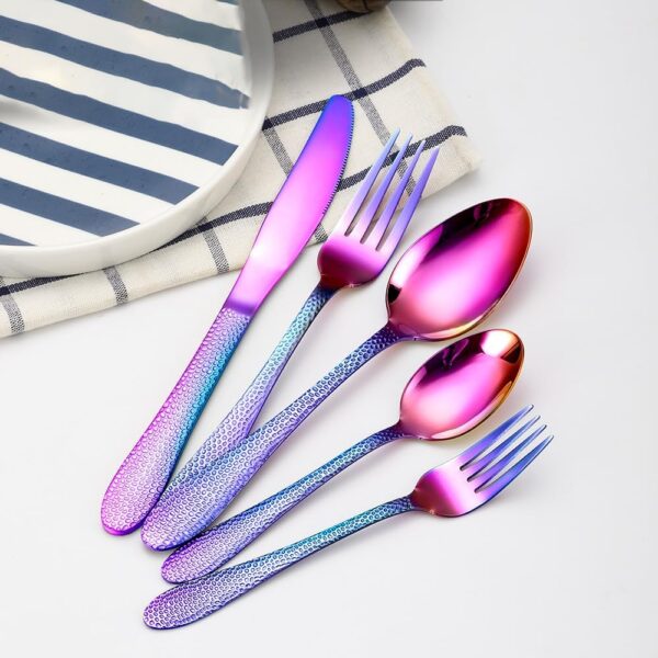 Premium mirror shine stainless steel cutlery for formal dinner setup