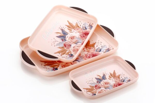 Handcrafted Premium Era tray with smooth finish and handles