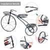Multi-purpose tricycle plant stand for potted plants