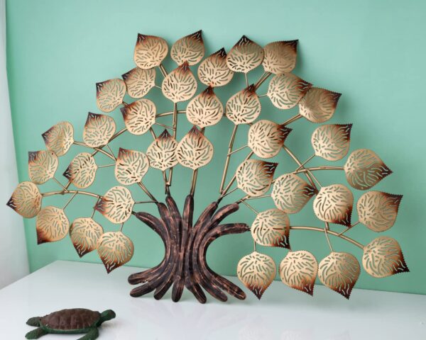 Handmade iron tree wall sculpture for living room and bedroom walls