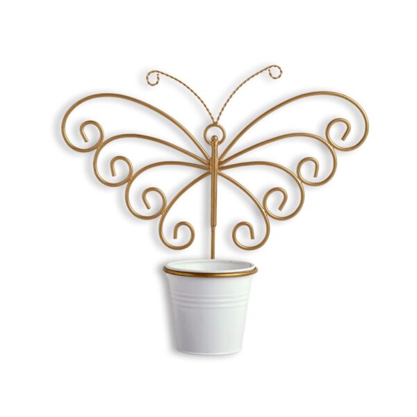 Modern Butterfly Wall Planter Set for Green Corner Decor