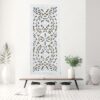 Designer carved wood wall panel for modern wall decoration