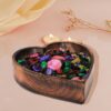Unique Wooden Heart Serving Bowl for Eco-Friendly Kitchens