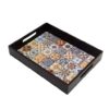 Stylish mosaic serving tray for home and kitchen décor