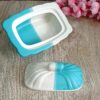 Modern ceramic butter container with lid for home kitchen
