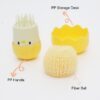 Cute Chicken Eggshell Brush for Scrubbing Countertops and Dishes