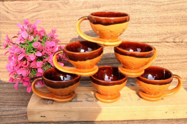 Premium Ceramic Cup for Tea and Coffee – Beautiful New Design