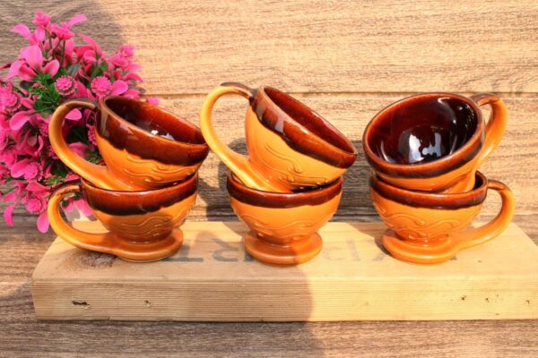 Elegant Shape Ceramic Cup – Perfect for Tea and Coffee Lovers