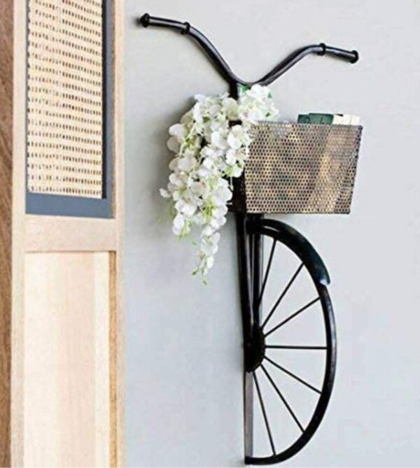 Decorative iron cycle wall art for stylish home décor