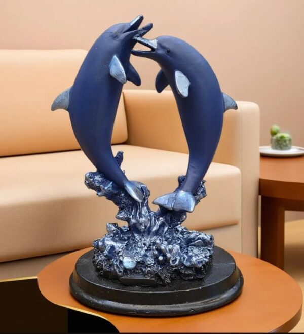 Decorative Dolphin Figurine for Home and Office Decor