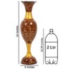 Large decorative flower vase for living room and corner styling