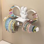 Elegant headband holder stand organizer for dressing table and vanity