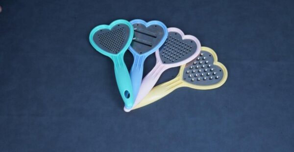 Cute heart shaped multi grater kitchen tool