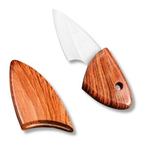 Japanese style mini pocket kitchen knife with sheath