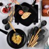 Non-Stick Friendly Utensils Set with Holder Kitchen Tools