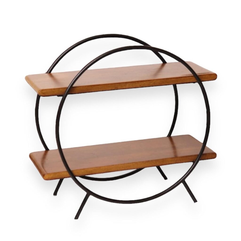 Metal Touch Circular Home and Kitchen Organizer Rack for Smart Storage