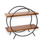 Metal Touch Circular Home and Kitchen Organizer Rack for Smart Storage