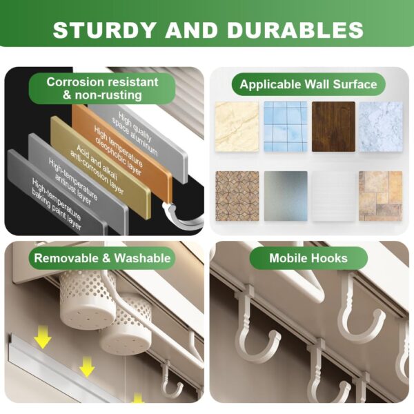 Modern Kitchen Storage Organizer for Spices, Salt, and Condiments