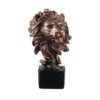 Royal lion head showpiece for living room or office decor