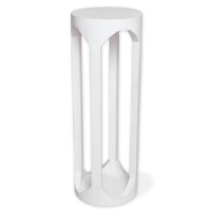 Modern white wooden drink table for living room décor