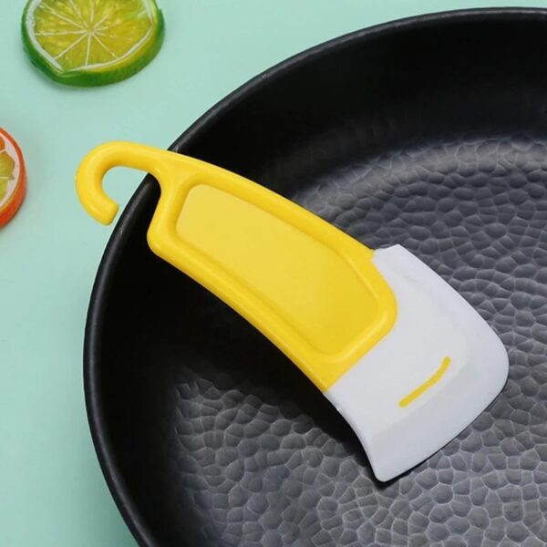 Non-Scratch Silicone Scraper for Pots, Pans, and Cookware