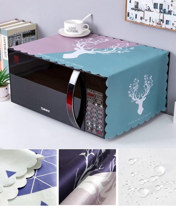 Protective oven cover for microwave, OTG, and baking ovens