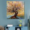 Nature theme canvas painting for living room decoration