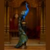 Luxury Multicolour Peacock Bird Showpiece for Home Interior