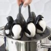Kitchen egg cooker shaped like a penguin