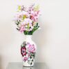 Stylish colorful designer vase for home interiors