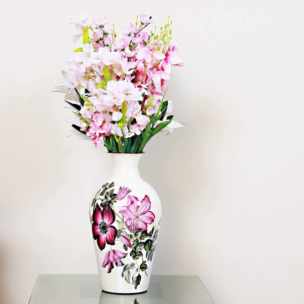 Stylish colorful designer vase for home interiors