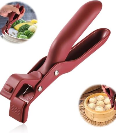 Anti-Scalding Bowl and Plate Gripper Clip for Safe Handling