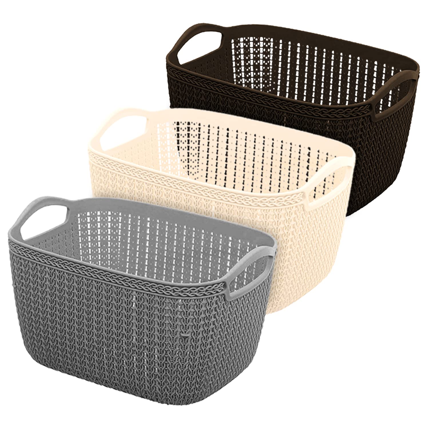 Designer Plastic Storage Basket for Home Organization Designer plastic storage basket for home organization