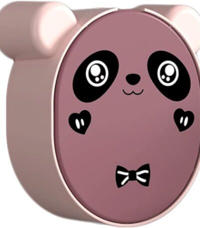 Cute panda shaped soap dish for bathroom and kitchen