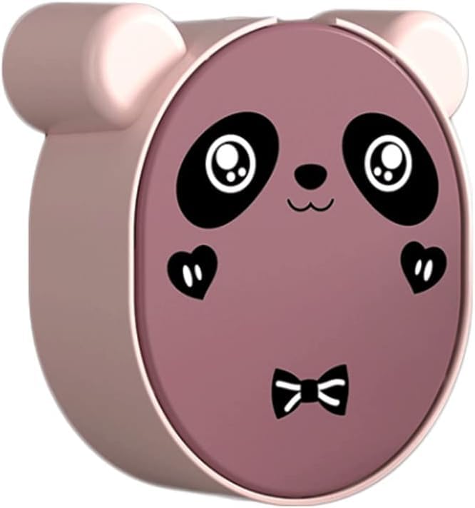 Cute panda shaped soap dish for bathroom and kitchen