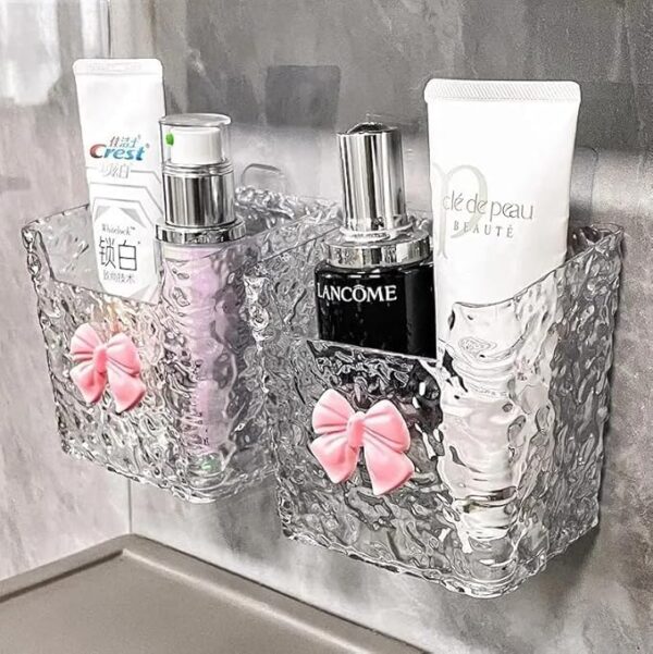 Modern bathroom hanging storage box for home organization