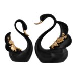 Elegant Swan Pair Special Big Design Sculpture for Home Decor