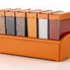 6-in-1 Seasoning Box with Easy Flow Spice Dispenser and Storage Rack