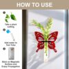 Modern butterfly shape magnetic planter for indoor plants