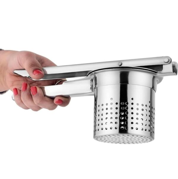Rust-proof stainless steel manual juicer with sturdy construction