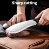 Premium stainless steel kitchen cleaver knife with ergonomic grip