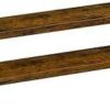 Natural Wood Spice Shelf for Herbs, Seasonings, and Small Jars